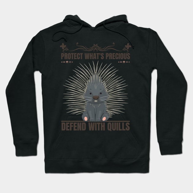 Porcupine Hoodie by Pearsville